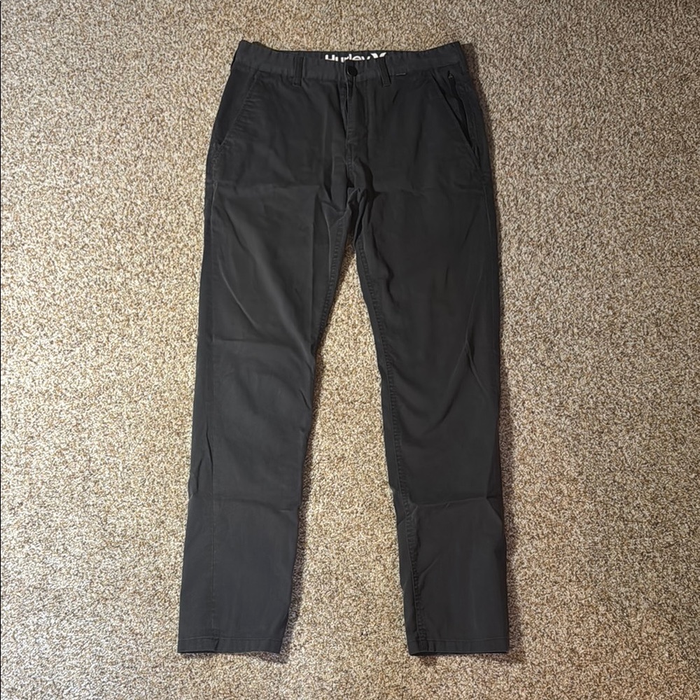 Hurley Men's Dark Gray Chinos